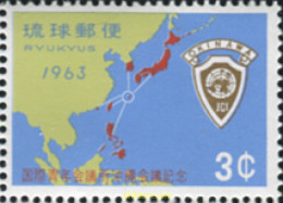 358786 MNH RYU KYU 1963 OKINAWA - Ryukyu Islands