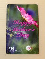 Mint USA UNITED STATES America Prepaid Telecard Phonecard, Happy Mother’s Day, Set Of 1 Mint Card - Collezioni