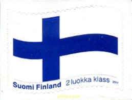 259321 MNH FINLANDIA 2011 BANDERA NACIONAL - Nuovi