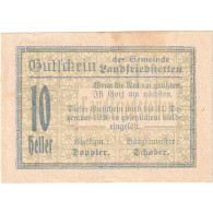 Autriche, Landfriedstetten, 10 Heller, Texte 1920-12-31, SUP, Mehl:FS 499Ib - Oesterreich