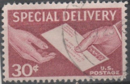 USA - #E21 - Used - Special Delivery - Express & Recommandés