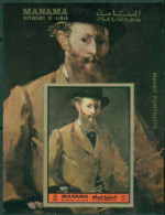 Manama 1972 Mi#MS232B Paintings By Edouard Manet MS IMPERF MUH - Manama