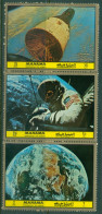 Manama 1972 Mi#1088-1090 First Manned Landing On The Moon MUH - Manama