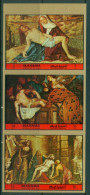 Manama 1972 Mi#1073B-1075B Easter Paintings IMPERF MUH - Manama