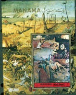 Manama 1972 Mi#MS188A Paintings By Pieter Breugel The Elder MS MUH - Manama