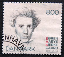 Denmark 2013 Kierkegaard  Minr.1740  ( O)( Lot B 2242 ) Writer - Gebraucht