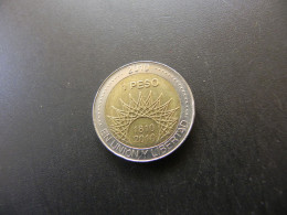 Argentina 1 Peso 2010 - Bicentenario Republica Argentina - El Palmar - Argentina