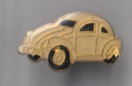 PIN'S THEME VOITURE VOLKSWAGEN  COCCINELLE BALNCHE - Volkswagen