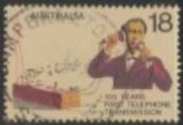 1976  AUSTRALIA STAMP (USED) OnThe 100th Anniversary Of The First Telephone Transmission/Science & Technology/Telephon - Gebraucht