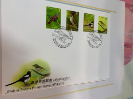 Taiwan Stamp 2008 Birds FDC - Lettres & Documents