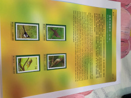 Taiwan Stamp 2008 Birds Cards - Storia Postale