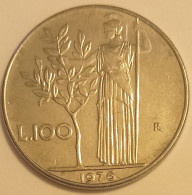 1976 - Italia 100 Lire    ------ - 100 Liras
