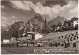 Lermoos, 1004 M Mit Thajakopf 2481 M, Sonnenspitze, Wampeterschrofen  - (Tirol, Österreich/Austria) - Lermoos