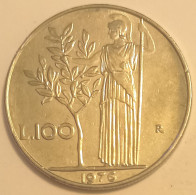 1976 - Italia 100 Lire    ------ - 100 Liras