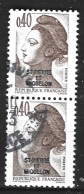 SAINT-PIERRE-ET-MIQUELON. N°459 Oblitéré De 1986. Liberté De Gandon. - Used Stamps