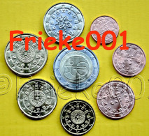 Portugal - 1 Cent Tot 2 Euro Unc 2009.(Met 2 Euro Emu.Avec 2 Euro Emu) - Portogallo