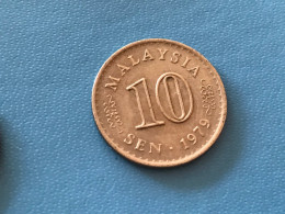 Münze Münzen Umlaufmünze Malaysia 10 Sen 1979 - Malaysia