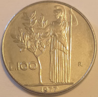 1977 - Italia 100 Lire    ----- - 100 Liras