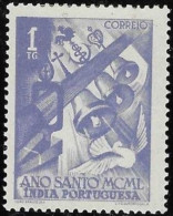 Portuguese India 1951 Mint Stamp Holy Year 1Tg [WLT1650] - Portuguese India