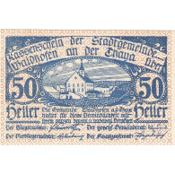 Autriche, Waidhofen An Der Thaya, 50 Heller, Eglise, 1920 SPL Mehl:FS 1125Ib - Oesterreich