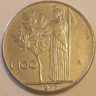 1977 - Italia 100 Lire    ----- - 100 Liras