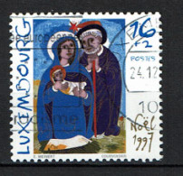 Luxembourg 1997 - YT 1385 - Merry Christmas, Noël, La Sainte Famille - Oblitérés