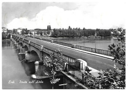 LO003 - LODI - PONTE SULL'ADDA - FG VIAGGIATA 1957 - Lodi