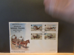 103/603  FDC  MAN 1976 - Tranvie