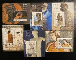 GREECE, 2017, 50 YEARS OF NATIONAL ARCHAEOLOGICAL MUSEUM, SHEETS , MNH - Ungebraucht