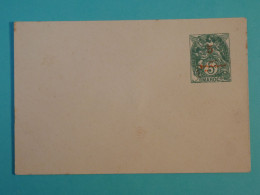 AH0 MAROC  FRANCE  BELLE  LETTRE ENTIER SURCHARGE 1900 NON VOYAGEE ++ - Lettres & Documents