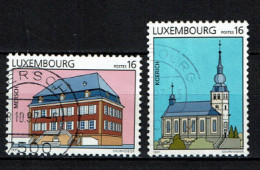 Luxembourg 1997 - YT 1363/1364 - Tourism, Mersch, Koerich - Oblitérés