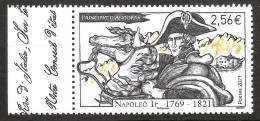 Andorre Français 2021 N° 861 ** Napoléon Bonaparte, Cheval, Bicorne, Militaire, Paréages Douanes Fisc Maison Des Vallées - Unused Stamps