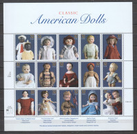 USA 1997 Kleinbogen Mi 2857-2271 MNH DOLLS  - Puppen