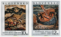 41160 MNH ESLOVAQUIA 1998 ARTE - Unused Stamps