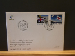 103/616   FDC FOROYAR 2015 - Enveloppes