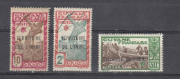 Inini, 1932 - 3 Definitives Stamps MH (e-80) - Nuevos