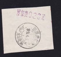 CHINA CHINE XINJIANG KORLA 841000 ADDED CHARGE LABEL (ACL) 0.20 YUAN CHOP - Sonstige & Ohne Zuordnung