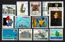 Luxembourg - Luxemburg - Timbres Oblitérés, Different Stamps 13 - Verzamelingen