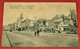 DENDERMONDE  -  Kerkstraat - Rue De L'église    -  Imprimé Publicitaire -   1926  - - Dendermonde