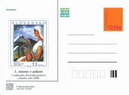 CDV 168 Slovakia The Best Slovak Stamp'08 2009 - Postkaarten