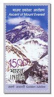 India 2003 Mountains Berge Mt. Everest  MNH ** - Unused Stamps