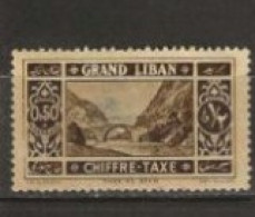 Grand Liban  N° YT T11 Neuf* - Timbres-taxe