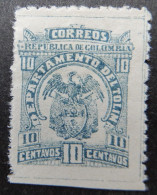 Colombia 1903 1904 (3) Coat Of Arms Departemento Del Tolima - Colombie