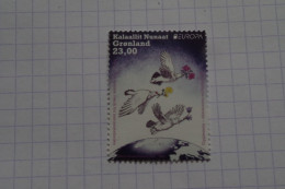 6-977  Greenland Groenland Paix Colombe Pigeon Europa 2023 Label Timbre De Planche Non Autocollant - Joint Issues