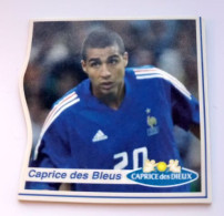 BE  Magnet Aimant  Foot Football David Trezeguet Fromage Caprice Des Dieux Achat Immédiat - Deportes