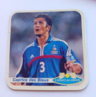 BE  Magnet Aimant  Foot Football  Bixente Lizarazu Fromage Caprice Des Dieux Achat Immédiat - Sport