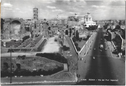 Roma Via Dei Fori Imperiali 1949 GF Animata - Plaatsen & Squares