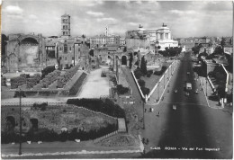 Roma Via Dei Fori Imperiali 1949 GF Animata - Orte & Plätze
