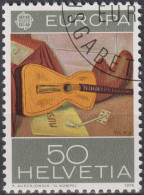 1975 Schweiz ° Zum: CH 566, Mi: CH 1051, EUROPA, Stillleben Mit Gitarre - Usati