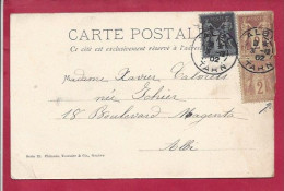 Y&T N°82+85X2 ALBI     Vers  ALBI 1902 - Storia Postale